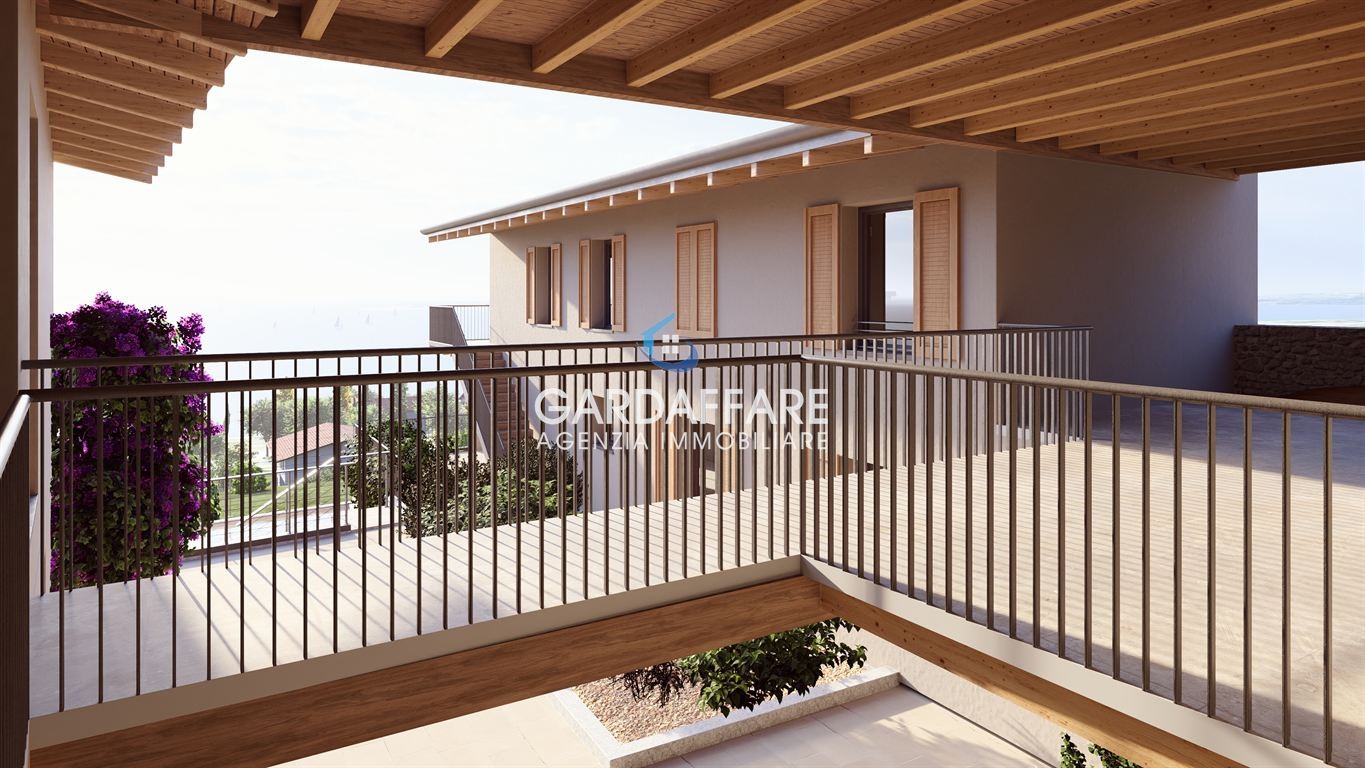 NUOVO TRILOCALE AL PRIMO PIANO VISTA LAGO DI PROSSIMA REALIZZAZIONE A MANERBA DEL GARDA